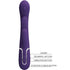 PRETTY LOVE - SHANIA VIBRATORE TRIPLO RABBIT MULTIFUNZIONE VIOLA