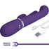 PRETTY LOVE - SHANIA VIBRATORE TRIPLO RABBIT MULTIFUNZIONE VIOLA