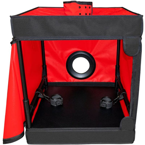 SECRET DOME - KINK CLUB CABINA BUKKAKE NERO E ROSSO