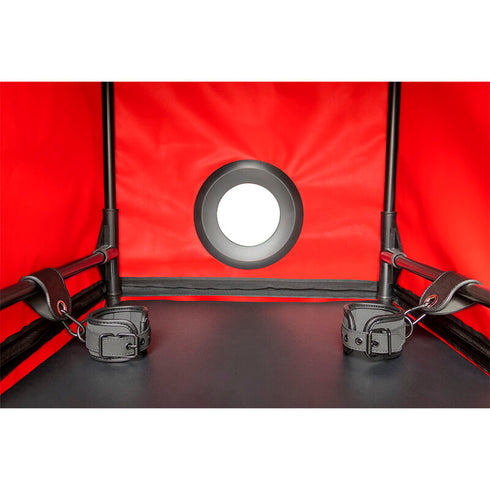 SECRET DOME - KINK CLUB CABINA BUKKAKE NERO E ROSSO