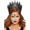 LEG AVENUE - CORONA CON GLITTER E GIOIELLO NERO