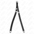 KINK - ANELLO PER PENE IN PELLE CON CHIUSURA A PRESSIONE 39 X 1 CM