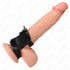 KINK - ANELLO PER PENE IN PELLE CON CHIUSURA A GANCIO REGOLABILE