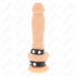 KINK - ANELLO PER PENE REGOLABILE IN PELLE DOPPIA