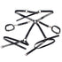 SUBBLIME - 953690 MANETTE CON CINTURA BONDAGE NERE TAGLIA UNICA