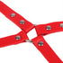 SUBBLIME - 953706 MANETTE CON CINTURA BONDAGE ROSSO TAGLIA UNICA