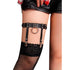 SUBBLIME - 953744 GIARRETRELLA PUNK IN PELLE REGOLABILE NERA TAGLIA UNICA