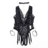 SUBBLIME - 954390 BODY SEXY CON CINTURA REGGICALZE NERO L/XL