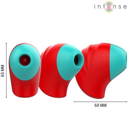 INTENSE - DONNIE STIMOLATORE CLITORIDEO ROSSO/VERDE
