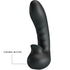 PRETTY LOVE - HOBGOBLIN CUSTODIA PER DITA VIBRANTE 12 VIBRAZIONI + STIMOLATORE CLITORIDE NERO