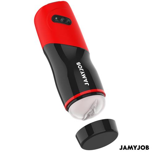 JAMYJOB - MASTURBATORE VAGINALE AUTOMATICO XPEED 5 MODALITÀ DI SPINTA ED EFFETTO SONORO