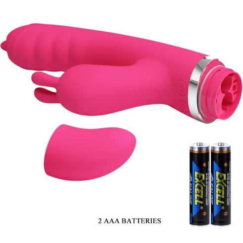 PRETTY LOVE - VIBRATORE MULTIFUNZIONE RABBIT PHOENIX ROSA