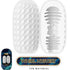 PRETTY LOVE - VENUS X 15 MASTURBATORI MASCHILI IN SILICONE BIANCO