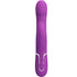 PRETTY LOVE - VIBRATORE E STIMOLATORE MULTIFUNZIONE 4 IN 1 VIOLA