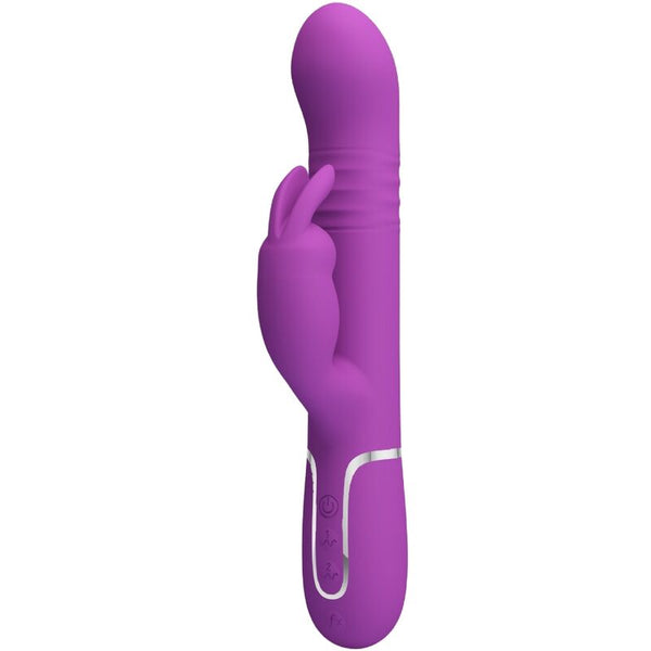 PRETTY LOVE - COALE 4 IN 1 MULTIFUNZIONE VIBRATORE RABBIT VIOLA