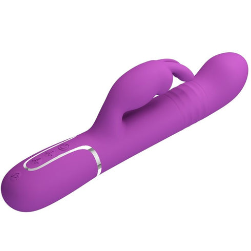 PRETTY LOVE - COALE 4 IN 1 MULTIFUNZIONE VIBRATORE RABBIT VIOLA
