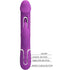 PRETTY LOVE - KAMPAS 3 IN 1 MULTIFUNZIONE VIBRATORE RABBIT VIOLA