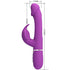 PRETTY LOVE - KAMPAS 3 IN 1 MULTIFUNZIONE VIBRATORE RABBIT VIOLA