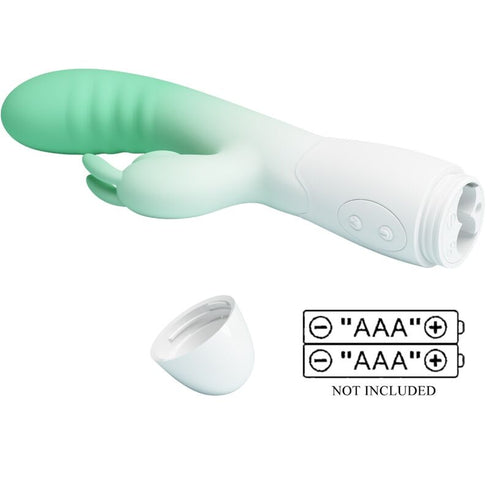 PRETTY LOVE - VIBRATORE RABBIT CERBERUS 3O VIBRAZIONI VERDE