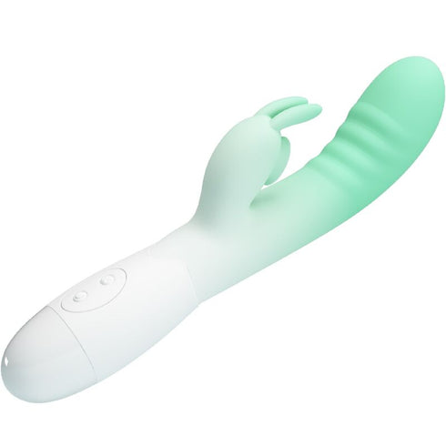 PRETTY LOVE - VIBRATORE RABBIT CERBERUS 3O VIBRAZIONI VERDE
