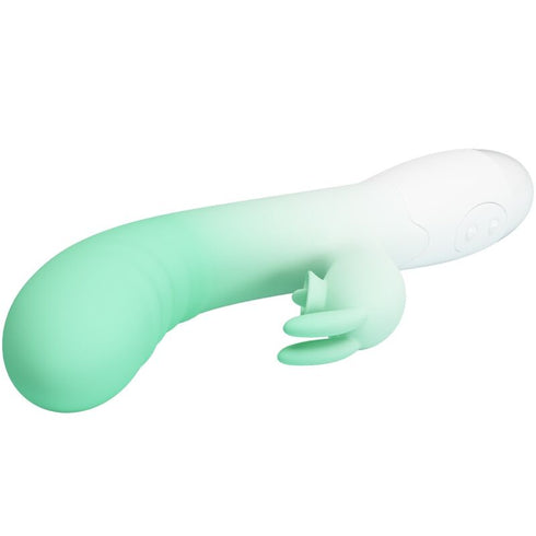 PRETTY LOVE - VIBRATORE RABBIT CERBERUS 3O VIBRAZIONI VERDE