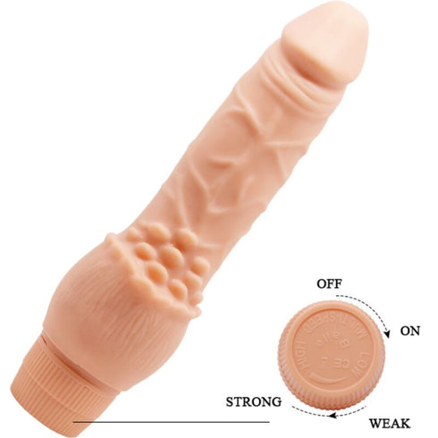BAILE - BARBARA VIBRATORE REALISTICO 19,5 CM CARNE
