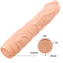 BAILE - BOB VIBRATORE REALISTICO 22,5 CM CARNE