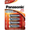 PANASONIC - BATTERIA ALCALINE AA PRO POWER LR6 BLISTER*4