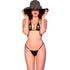 CHILIROSE - CR 4840 MICRO BIKINI NERO S/M