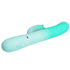 PRETTY LOVE - VIBRATORE MULTIFUNZIONE RABBIT GIGI VERDE ACQUA
