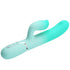 PRETTY LOVE - VIBRATORE MULTIFUNZIONE RABBIT GIGI VERDE ACQUA