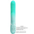 PRETTY LOVE - VIBRATORE MULTIFUNZIONE RABBIT GIGI VERDE ACQUA