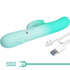 PRETTY LOVE - VIBRATORE MULTIFUNZIONE RABBIT GIGI VERDE ACQUA