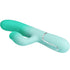 PRETTY LOVE - VIBRATORE MULTIFUNZIONE RABBIT GIGI VERDE ACQUA