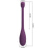 PRETTY LOVE - VIBRATORE CONTROLLATO DA APP LEVIATHAN VIOLA