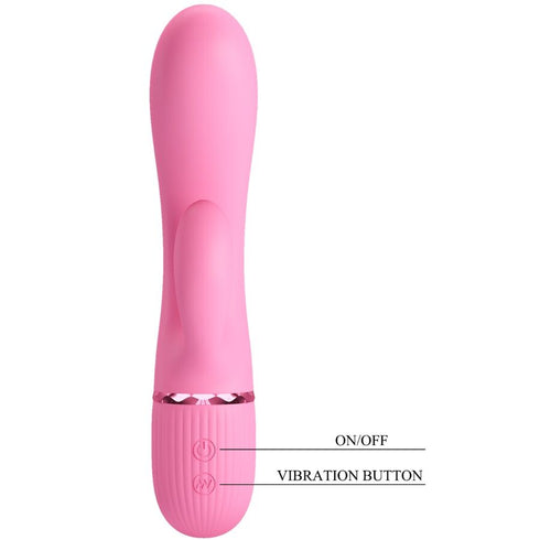 PRETTY LOVE - VIBRATORE RABBIT MARSKI E PUNTO G ROSA