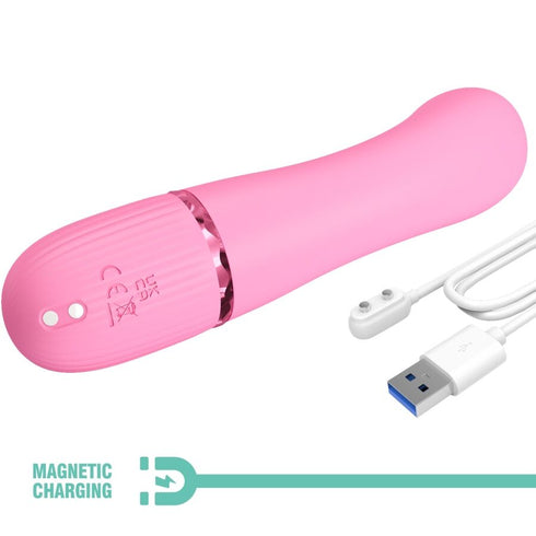 PRETTY LOVE - VIBRATORE RABBIT MARSKI E PUNTO G ROSA