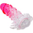 PRETTY LOVE - GUAINA DI ALLARGAMENTO REALISTICA WILFORD CON PENE RILIEVO ROSA