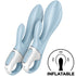 SATISFYER - AIR PUMP BUNNY 1 VIBRATORE GONFIABILE RABBIT BLU