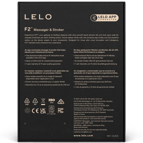 LELO - F2S™ MASTURBATORE MASCHILE TEAL BLU