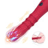 ARMONY - DILDO VIBRATORE STIMOLATORE PUNTO A TERMOREGOLABILE ROSSO
