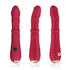 ARMONY - DILDO VIBRATORE STIMOLATORE PUNTO A TERMOREGOLABILE ROSSO