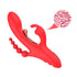 ARMONY - VIBRATORE STIMOLATORE PUNTO G E CLITORIDE ROSSO