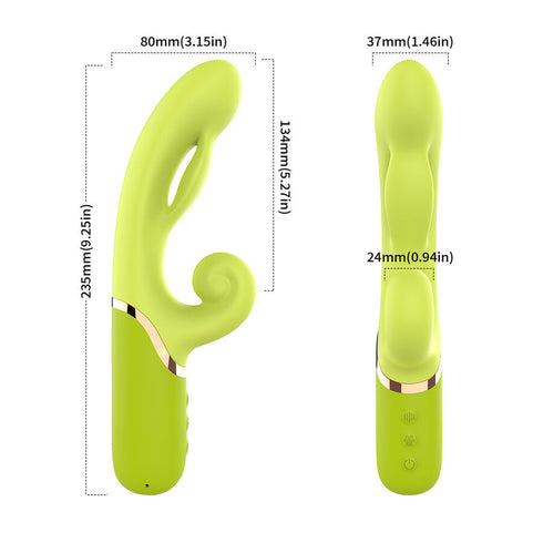 ARMONY - GONFIATORE PUNTO A PER STIMOLATORE VIBRATORE VERDE