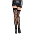 LEG AVENUE - CALZE IN PIZZO WORSHIP ME NERE