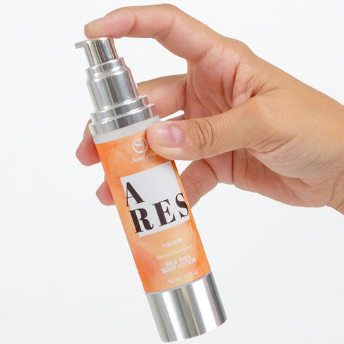 SECRETPLAY - ARES SILK LOZIONE PER LA PELLE PER UOMO 50 ML