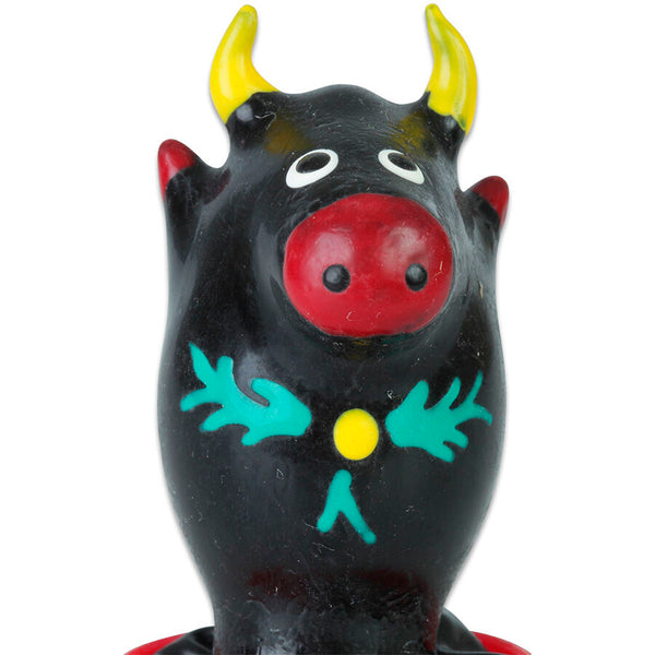 CONDOMERIE - PRESERVATIVI NOVITÀ DIPINTI A MANO BULL BLACK MODELLO 1