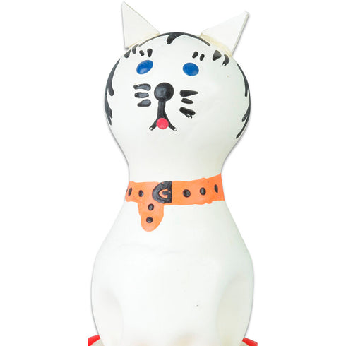 CONDOMERIE - PRESERVATIVI NOVITÀ DIPINTI A MANO GATTO BIANCO
