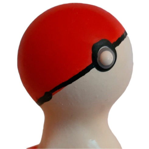 CONDOMERIE - PRESERVATIVI NOVITÀ DIPINTI A MANO POKEBALL ROSSO-BIANCO