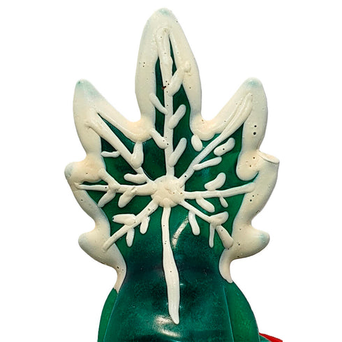 CONDOMERIE - PRESERVATIVI NOVITÀ DIPINTI A MANO CANNABIS MODELLO 2